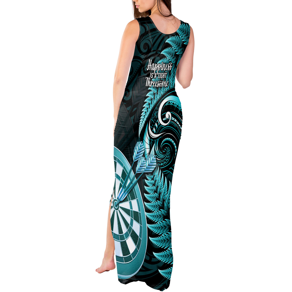 new-zealand-darts-tank-maxi-dress-happiness-is-a-tight-threesome-maori-turquoise