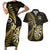 new-zealand-darts-couples-matching-short-sleeve-bodycon-dress-and-hawaiian-shirt-happiness-is-a-tight-threesome-maori-gold