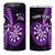 Personalised New Zealand Darts 4 in 1 Can Cooler Tumbler Happiness Is A Tight Threesome Maori Purple