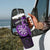 Personalised New Zealand Darts Tumbler With Handle Happiness Is A Tight Threesome Maori Purple