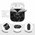 Custom New Zealand Silver Fern Football AirPods Case Go Aotearoa Grunge Black - Polynesian Pride