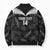 Custom New Zealand Silver Fern Football Bomber Puffer Jacket Go Aotearoa Grunge Black - Polynesian Pride