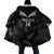 Custom New Zealand Silver Fern Football Cloak Go Aotearoa Grunge Black - Polynesian Pride