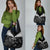 Custom New Zealand Silver Fern Football Grocery Bag Go Aotearoa Grunge Black - Polynesian Pride