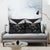 Custom New Zealand Silver Fern Football Pillow Cover Go Aotearoa Grunge Black - Polynesian Pride