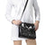 Custom New Zealand Silver Fern Football Shoulder Handbag Go Aotearoa Grunge Black - Polynesian Pride