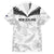 Custom New Zealand Silver Fern Football Family Matching Off The Shoulder Long Sleeve Dress and Hawaiian Shirt Go Aotearoa Grunge White - Polynesian Pride