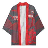 Custom New Caledonia Football Kimono Allez Les Cagous Grey Version - Polynesian Pride