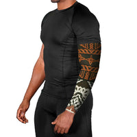 Bula Fiji Tapa Arm Sleeves Fijian Masi Vintage Vibes - Polynesian Pride