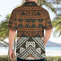 Bula Fiji Tapa Hawaiian Shirt Fijian Masi Vintage Vibes - Polynesian Pride