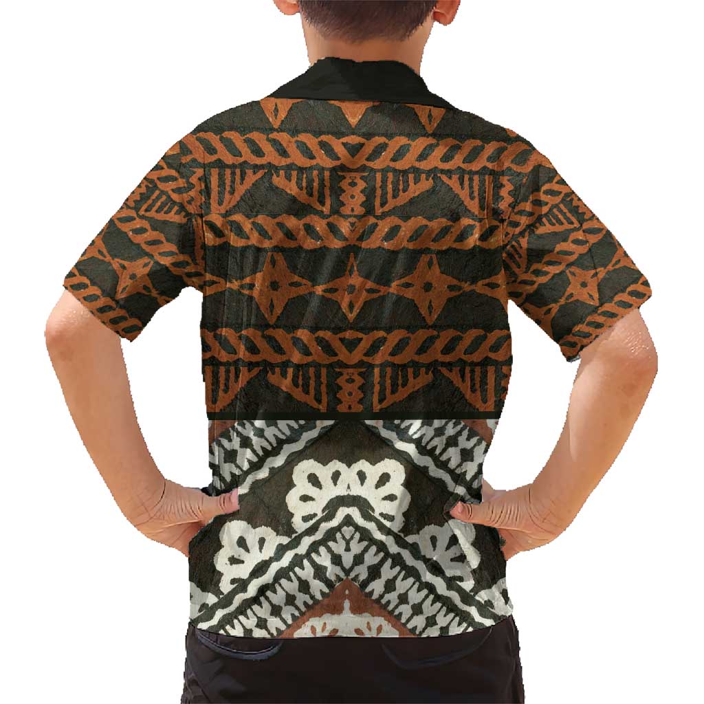 Bula Fiji Tapa Hawaiian Shirt Fijian Masi Vintage Vibes - Polynesian Pride