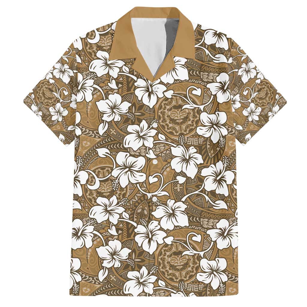 Kuvui Bula Fiji Hawaiian Shirt Fijian Tapa Seamless Hibiscus - Polynesian Pride