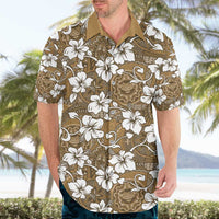 Kuvui Bula Fiji Hawaiian Shirt Fijian Tapa Seamless Hibiscus - Polynesian Pride