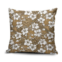Kuvui Bula Fiji Pillow Cover Fijian Tapa Seamless Hibiscus - Polynesian Pride