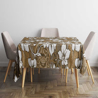 Kuvui Bula Fiji Tablecloth Fijian Tapa Seamless Hibiscus - Polynesian Pride
