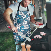 Karakarawa Bula Fiji Apron Fijian Tapa Seamless Hibiscus - Polynesian Pride