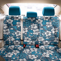 Karakarawa Bula Fiji Back Car Seat Cover Fijian Tapa Seamless Hibiscus - Polynesian Pride
