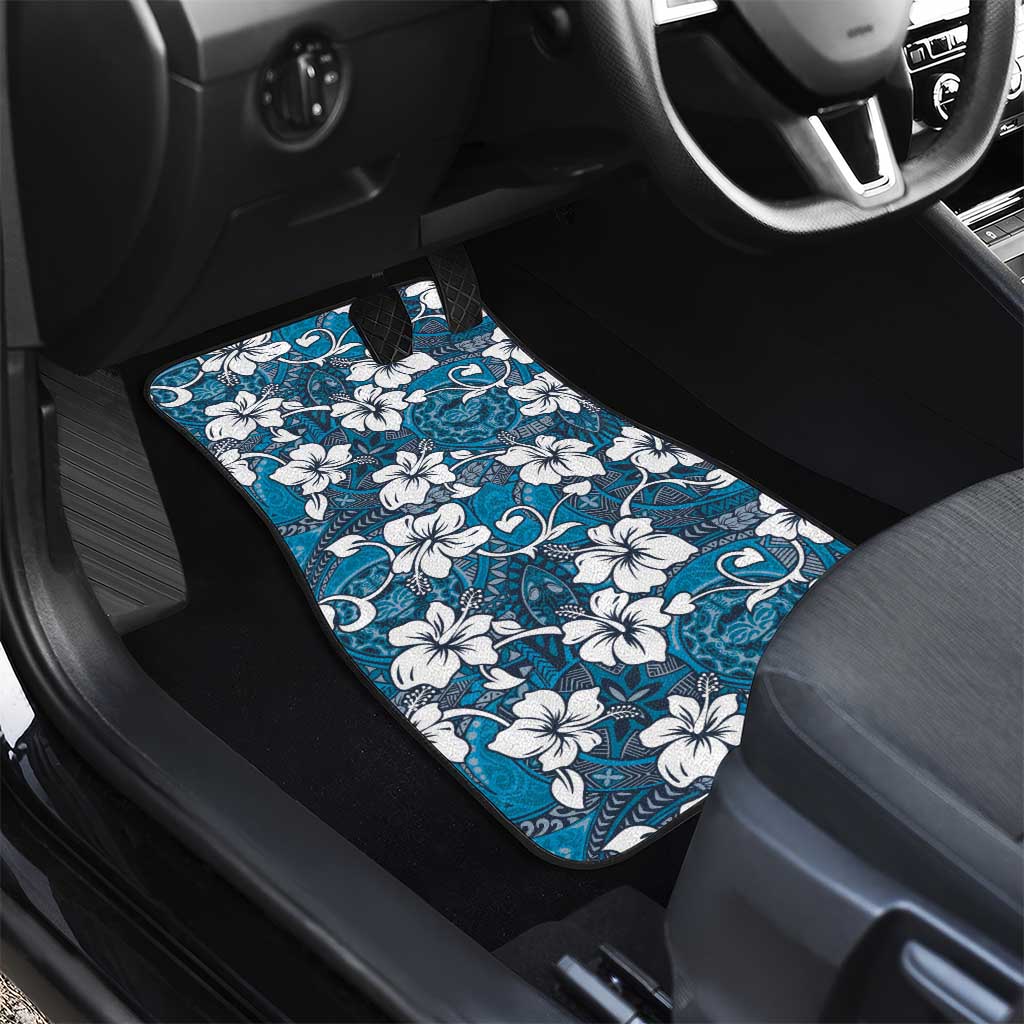 Karakarawa Bula Fiji Car Mats Fijian Tapa Seamless Hibiscus - Polynesian Pride