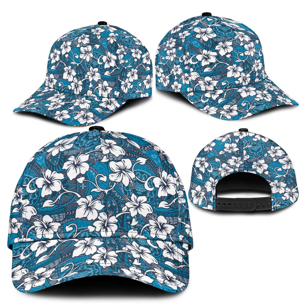 Karakarawa Bula Fiji Classic Cap Fijian Tapa Seamless Hibiscus - Polynesian Pride
