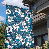 Karakarawa Bula Fiji Garden Flag Fijian Tapa Seamless Hibiscus - Polynesian Pride