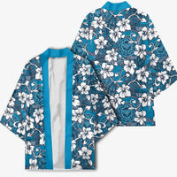 Karakarawa Bula Fiji Kimono Fijian Tapa Seamless Hibiscus - Polynesian Pride