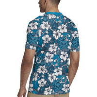 Karakarawa Bula Fiji Rugby Jersey Fijian Tapa Seamless Hibiscus - Polynesian Pride