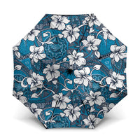 Karakarawa Bula Fiji Umbrella Fijian Tapa Seamless Hibiscus - Polynesian Pride