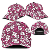 Piqi Bula Fiji Classic Cap Fijian Tapa Seamless Hibiscus - Polynesian Pride