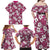 Piqi Bula Fiji Family Matching Off Shoulder Maxi Dress and Hawaiian Shirt Fijian Tapa Seamless Hibiscus - Polynesian Pride