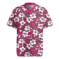 Piqi Bula Fiji Rugby Jersey Fijian Tapa Seamless Hibiscus - Polynesian Pride