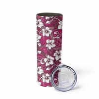 Piqi Bula Fiji Skinny Tumbler Fijian Tapa Seamless Hibiscus - Polynesian Pride