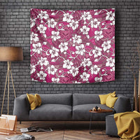 Piqi Bula Fiji Tapestry Fijian Tapa Seamless Hibiscus - Polynesian Pride