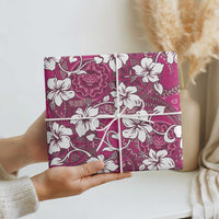 Piqi Bula Fiji Wrapping Paper Fijian Tapa Seamless Hibiscus - Polynesian Pride