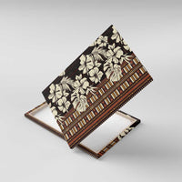 Bula Fiji Masi Canvas Wall Art Tapa Tropical Hibiscus Half Stylized - Polynesian Pride