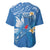 Polynesia Diabetes Awareness Month Baseball Jersey In November We Wear Blue