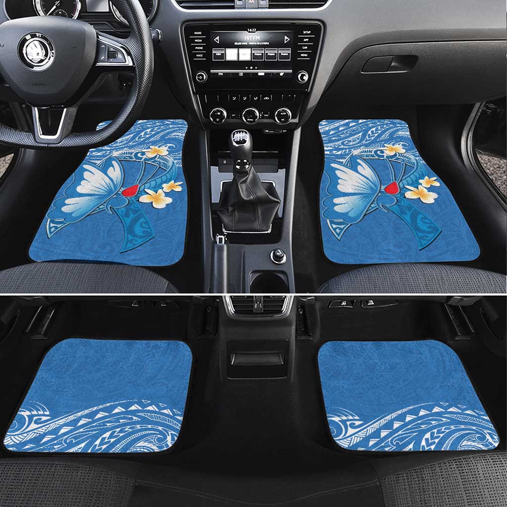 Polynesia Diabetes Awareness Month Car Mats In November We Wear Blue