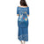 Polynesia Diabetes Awareness Month Family Matching Puletasi and Hawaiian Shirt In November We Wear Blue