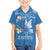 Polynesia Diabetes Awareness Month Family Matching Puletasi and Hawaiian Shirt In November We Wear Blue