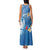 Polynesia Diabetes Awareness Month Family Matching Tank Maxi Dress and Hawaiian Shirt In November We Wear Blue