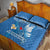 Polynesia Diabetes Awareness Month Quilt Bed Set In November We Wear Blue