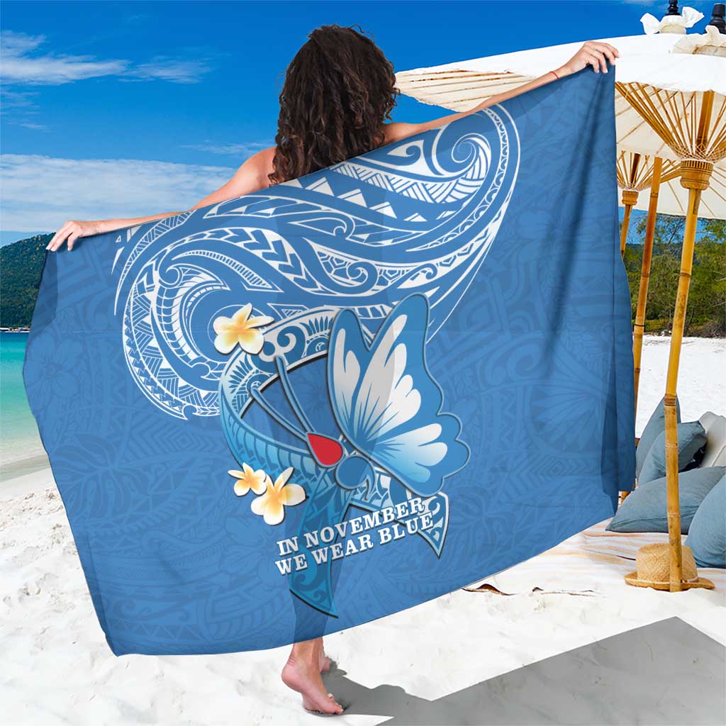 Polynesia Diabetes Awareness Month Sarong In November We Wear Blue