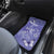 Polynesia Stomach Cancer Awareness Car Mats Periwinkle Ribbon Brave Strong!