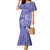 Polynesia Stomach Cancer Awareness Family Matching Mermaid Dress and Hawaiian Shirt Periwinkle Ribbon Brave Strong!
