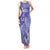 Polynesia Stomach Cancer Awareness Family Matching Tank Maxi Dress and Hawaiian Shirt Periwinkle Ribbon Brave Strong!