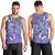 Polynesia Stomach Cancer Awareness Men Tank Top Periwinkle Ribbon Brave Strong!