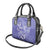 Polynesia Stomach Cancer Awareness Shoulder Handbag Periwinkle Ribbon Brave Strong!