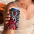 New Zealand 4 in 1 Can Cooler Tumbler Aotearoa Kowhaiwhai Mix Taniko Art - Red LT14