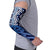 New Zealand Arm Sleeves Aotearoa Kowhaiwhai Mix Taniko Art - Blue - Polynesian Pride