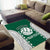 Custom Hawaii Volleyball Area Rug Hawaiian Kakau Pattern