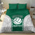 Custom Hawaii Volleyball Bedding Set Hawaiian Kakau Pattern